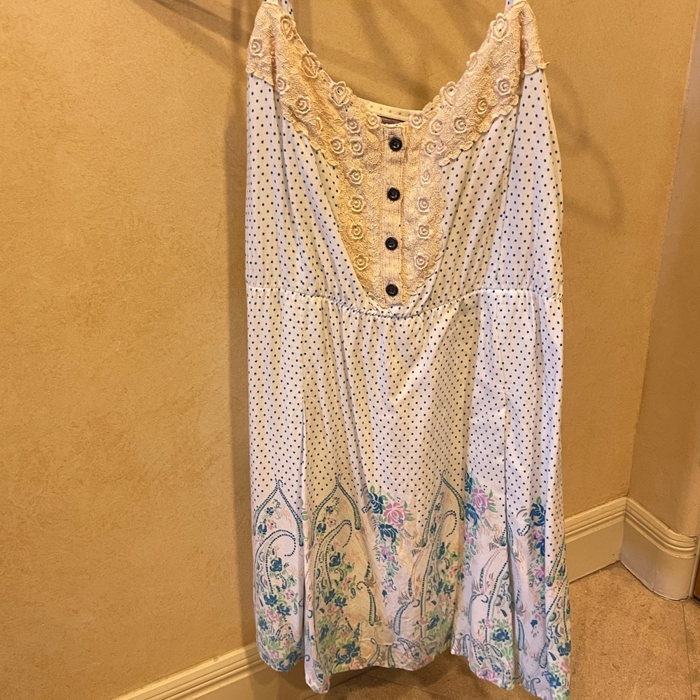 Floral summer feee people dress